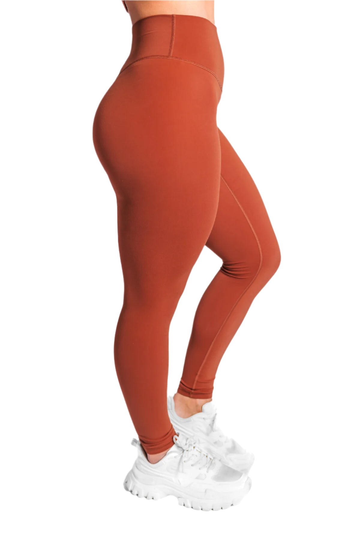 All the F's Leggings - Hot Honey