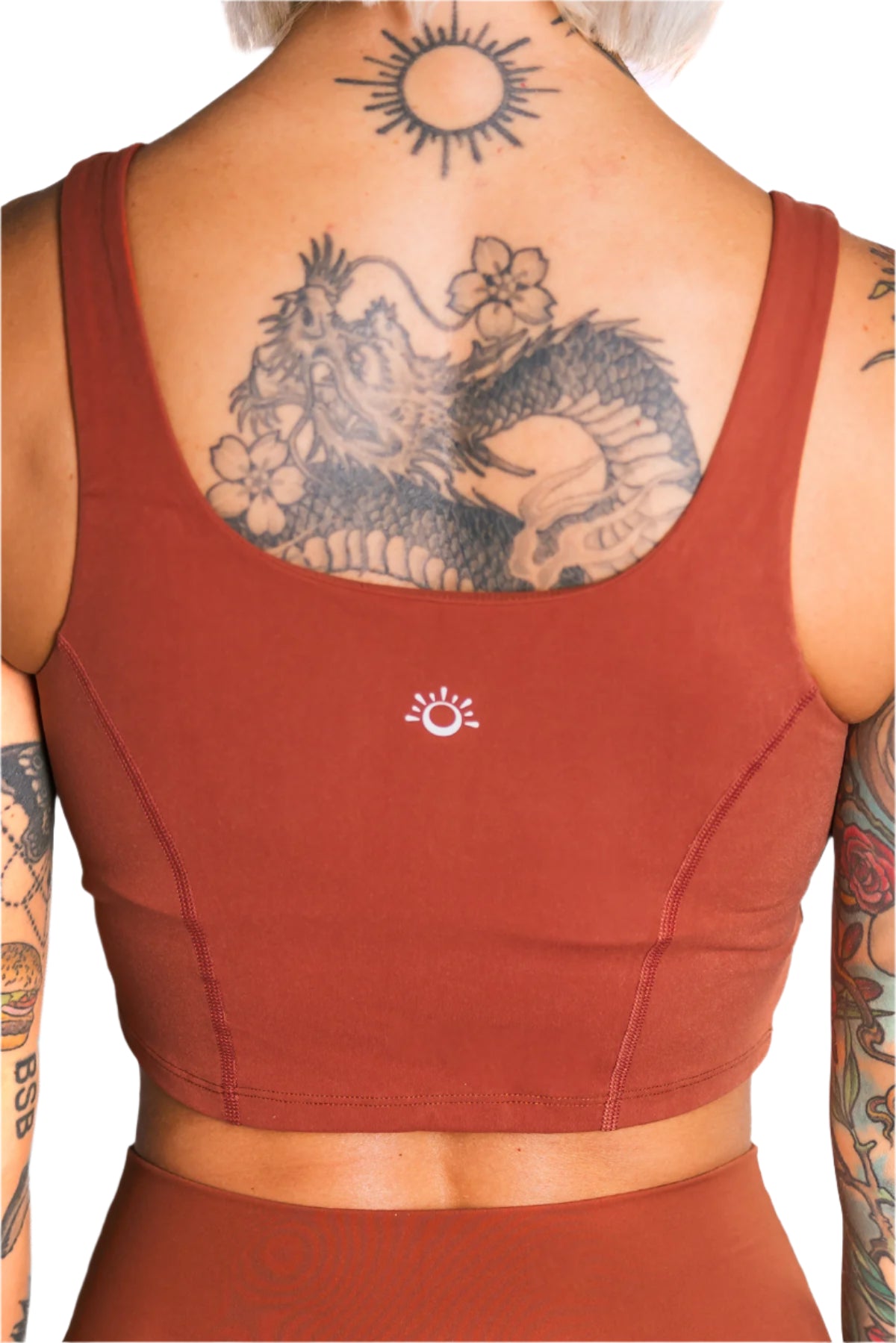 Instant Icon Longline Bra - Hot Honey